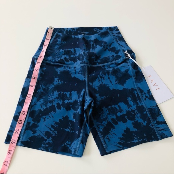 Tavi Active Stash & Dash 6” Biker Short Blue Size XS or Small NWT - Picture 6 of 10
